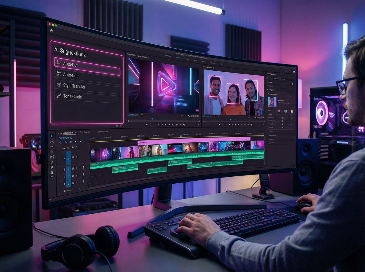 黄色仓库AI剪辑系统